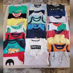 22 pc baby boy clothes bundle